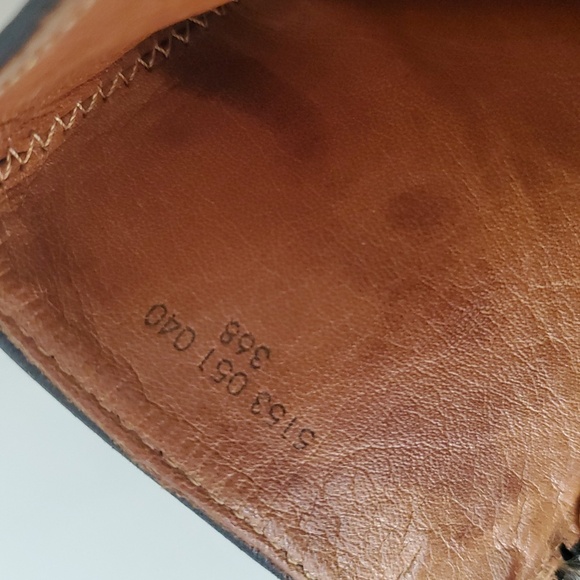 Uterque Vero Cuoio Black Leather Boots Size 37 Womens Zip Back - Picture 8 of 10